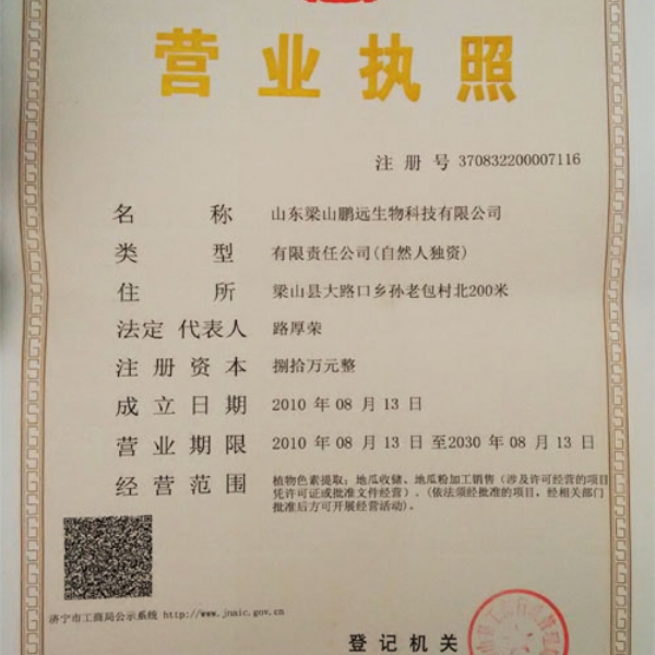 营业执照